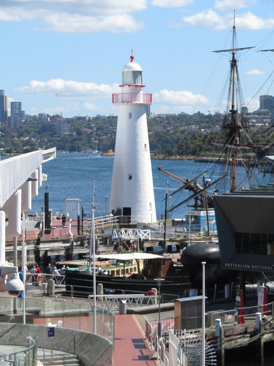 Boats old and new at the Maritime Museum, Darling Harbour