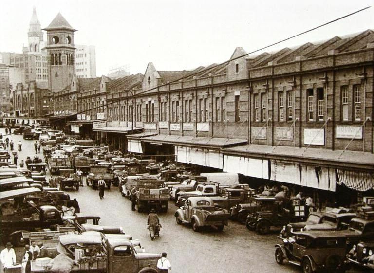 Paddys Market - 1930. Source: Pinterest