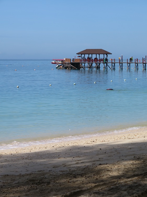 Water views at Manukan Island, Sabah