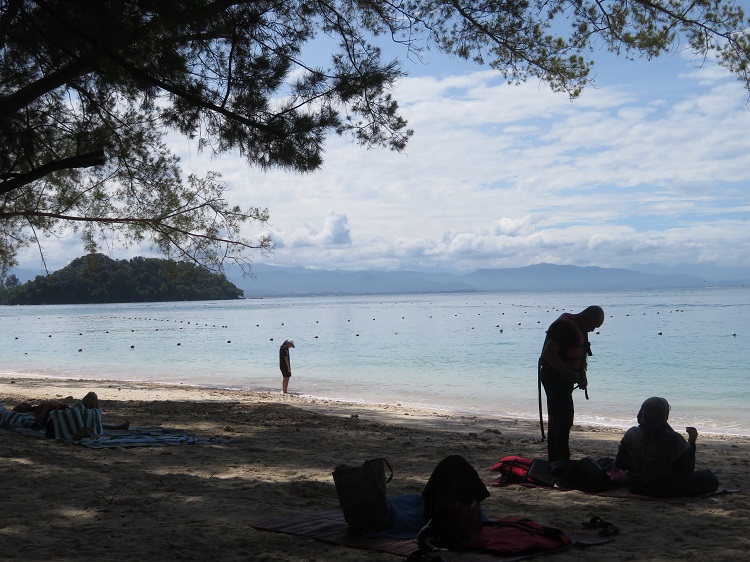 Water views at Manukan Island, Sabah