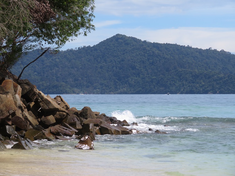 Water views at Manukan Island, Sabah