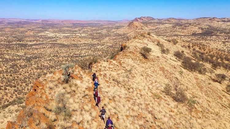 Day 1 on the Euro Range. Source: Larapinta Trail.com.au