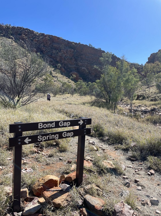 Bond Gap near Simpsons Gap, Central Australia