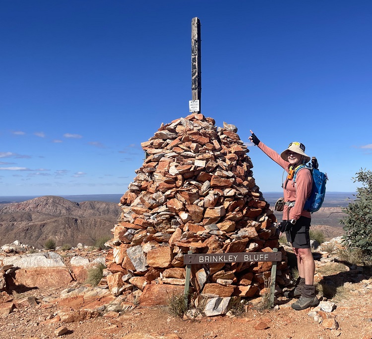 Brinkley Bluff cairn