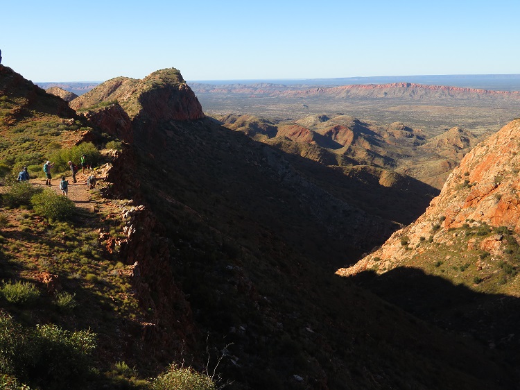 Reveal Saddle on the Larapinta Trail