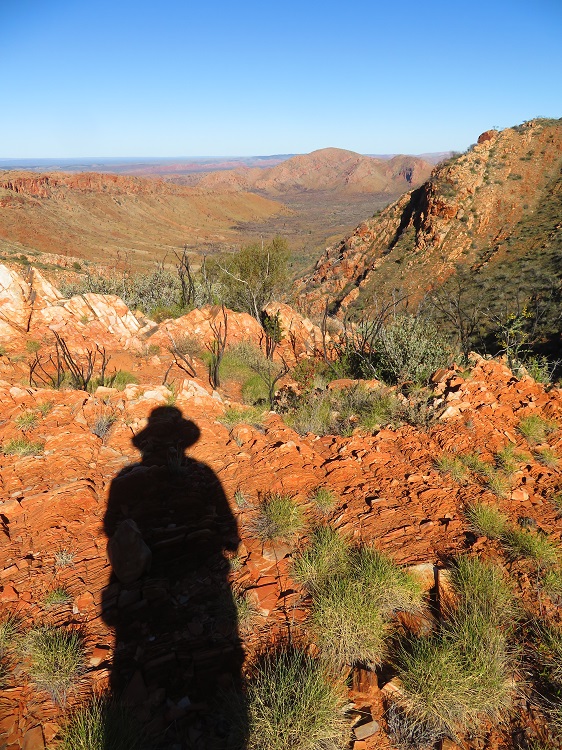 Stunning landscape on the Larapinta Trail