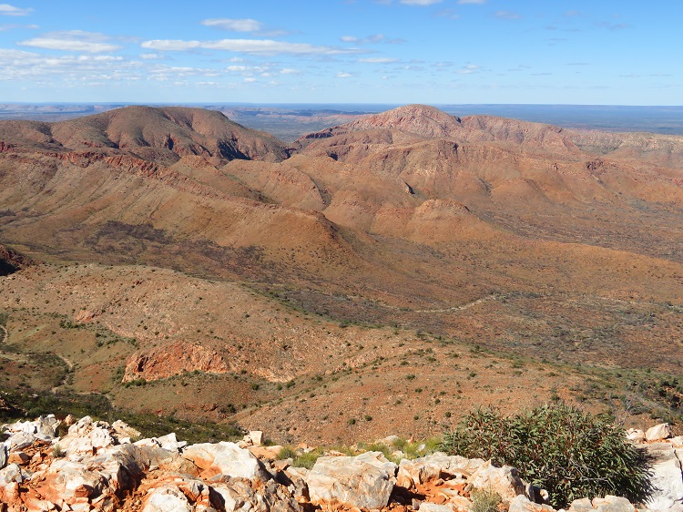 Views from up top of Brinkley Bluff