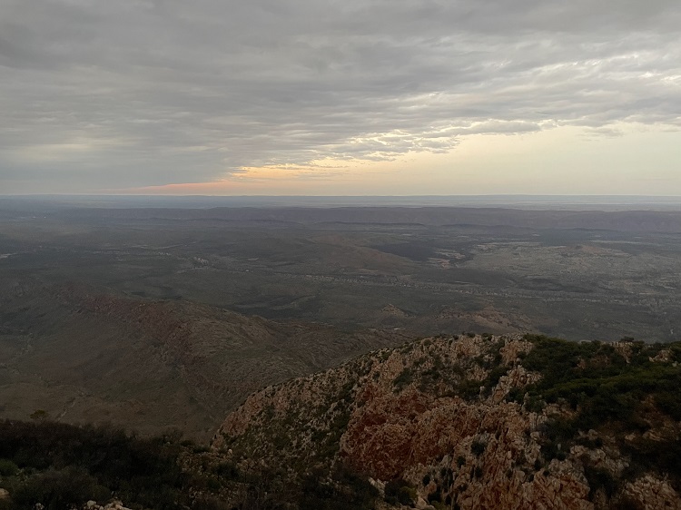 Sunrise on Mt Sonder, Central Australia