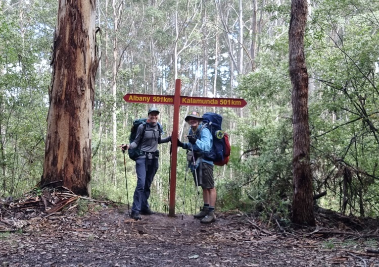 Halfway on the Bibbulmun Track