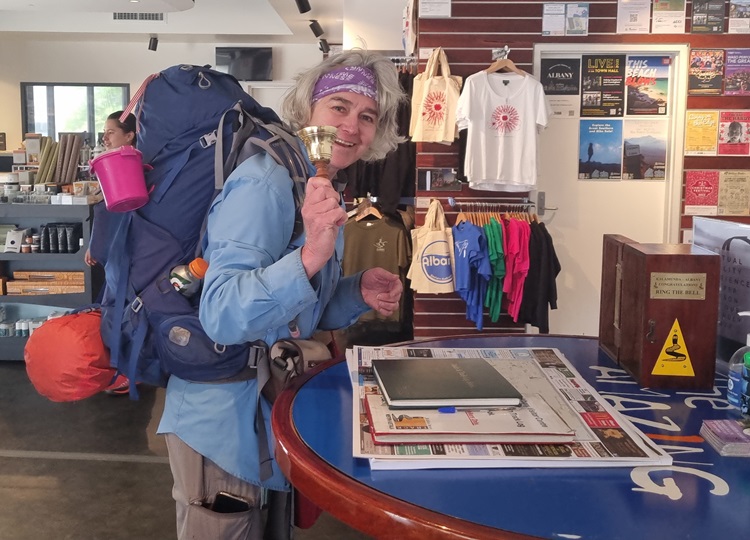 Ring the bell on the Bibbulmun Track, Albany