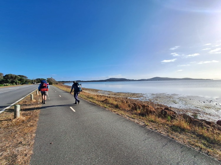 The end of the trail on the Bibbulmun Track near Albany