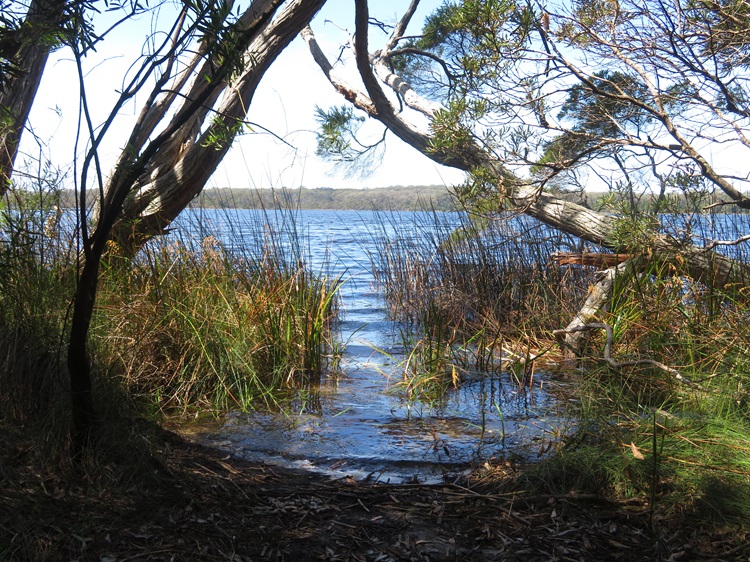Views of Lake Maringup on The Bibbulmun Track