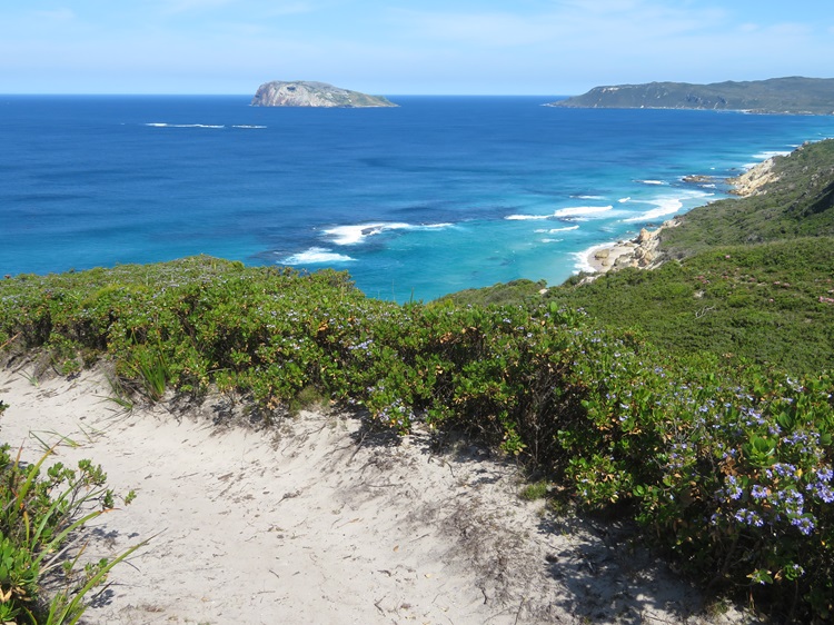 Views back on The Bibbulmun Track, Western Australia