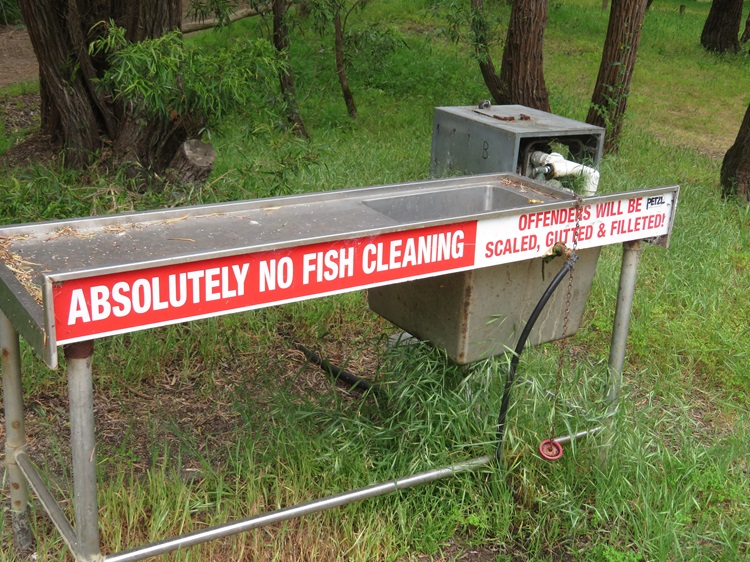 Canoeing across Irwin Inlet on the Bibbulmun Track, Western Australia