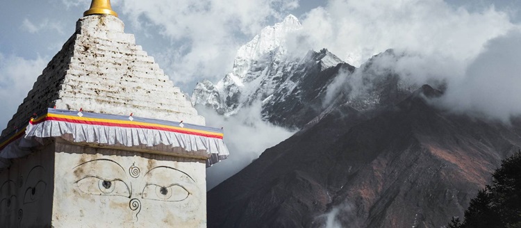 Buddhist Stupa. Source: World Expeditions