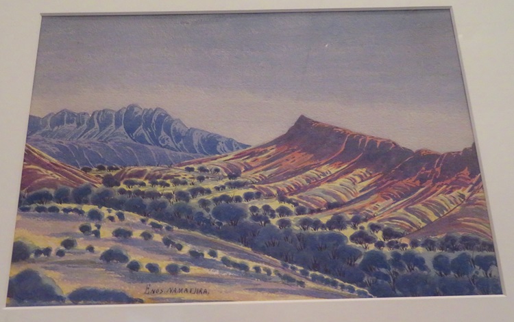 Enos Namatjira - Mount Liebig c.1949