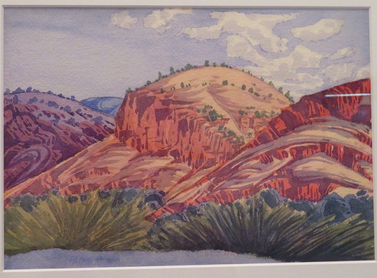 Ewald Namatjira - Untitled c.1950