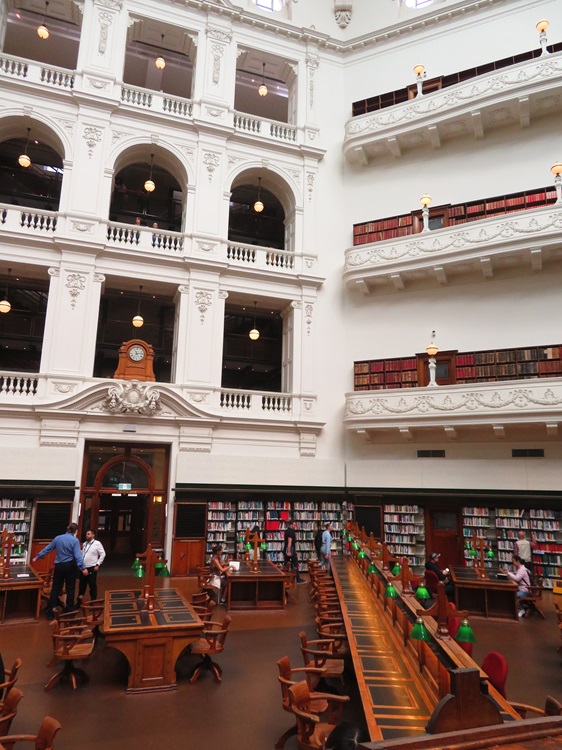 The Dome Galleries in the La Trobe Reading Room, State Library Victoria, Melbourne