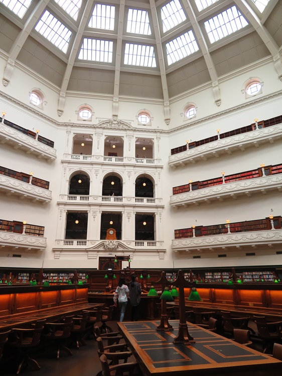 The Dome Galleries in the La Trobe Reading Room, State Library Victoria, Melbourne