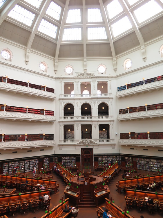 The Dome Galleries and the La Trobe Reading Room, State Library Victoria, Melbourne