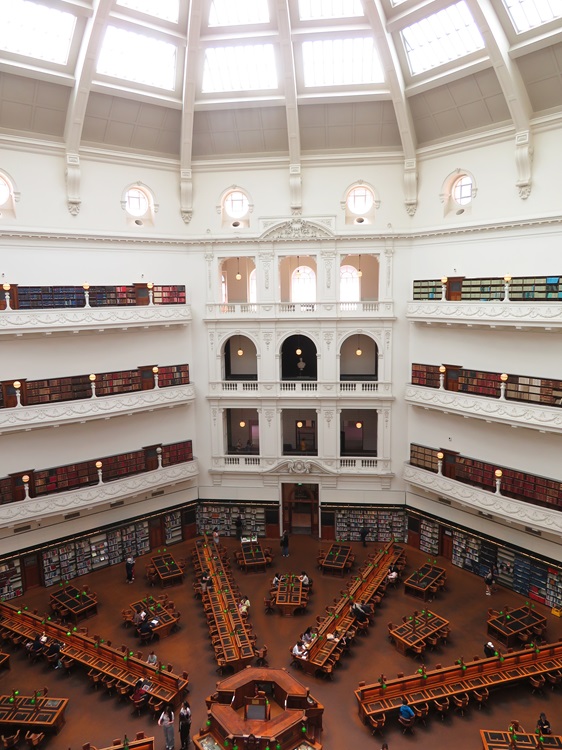The Dome Galleries and the La Trobe Reading Room, State Library Victoria, Melbourne