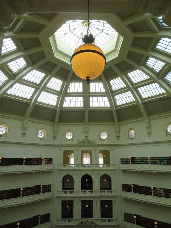 The Dome Galleries and the La Trobe Reading Room, State Library Victoria, Melbourne
