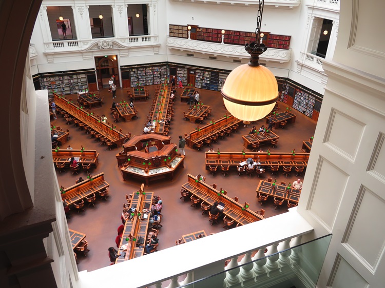 The Dome Galleries and the La Trobe Reading Room, State Library Victoria, Melbourne