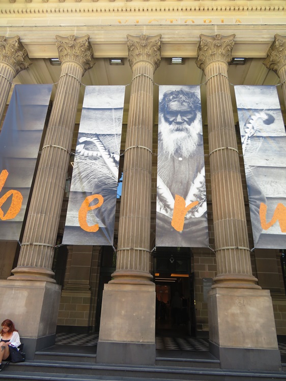 The entrance to the State Library Victoria today.