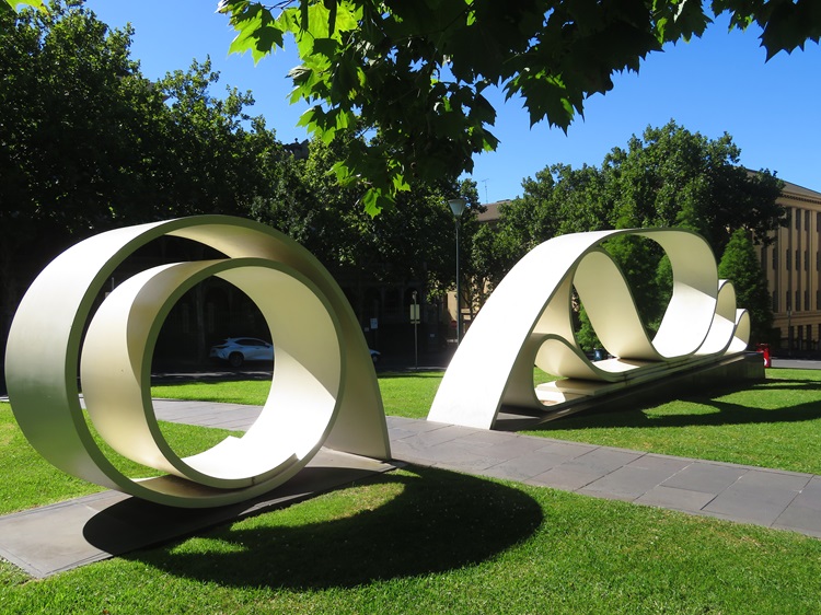 The Monster Petition sculpture, Burston Reserve, Melbourne