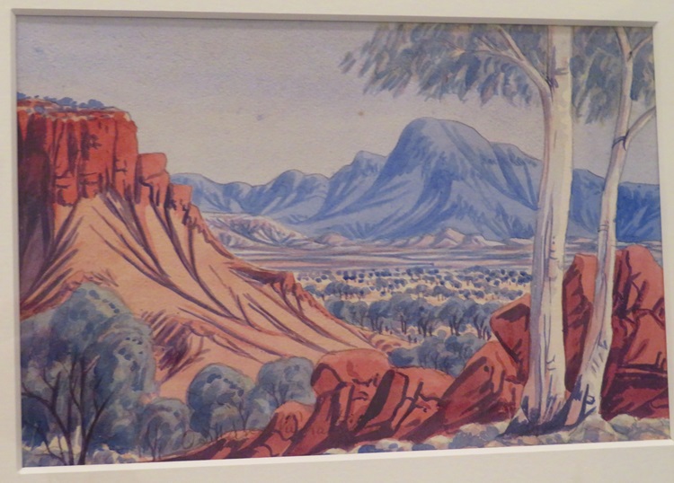 Oscar Namatjira - Untitled c.1962