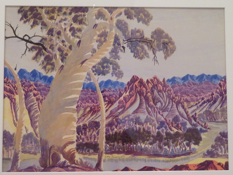Otto Pareroultja - Ghost Gum, James Range c.1955