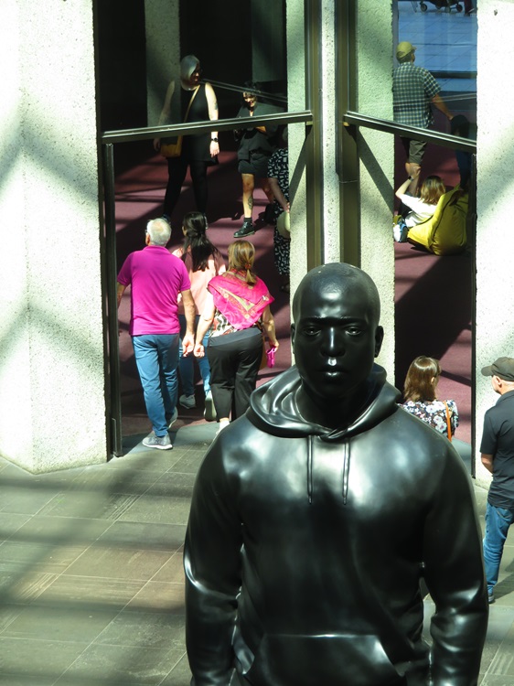 Thomas J Price - 2021-22 - Reaching out and All in The Triennial 2023 exhibition, NGV Melbourne