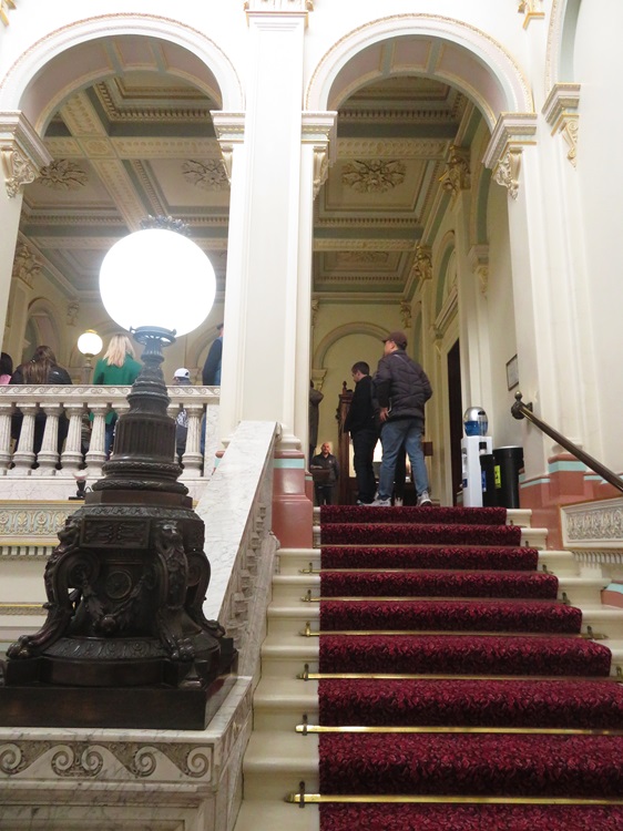 Through the corridors of Parliament of Victoria