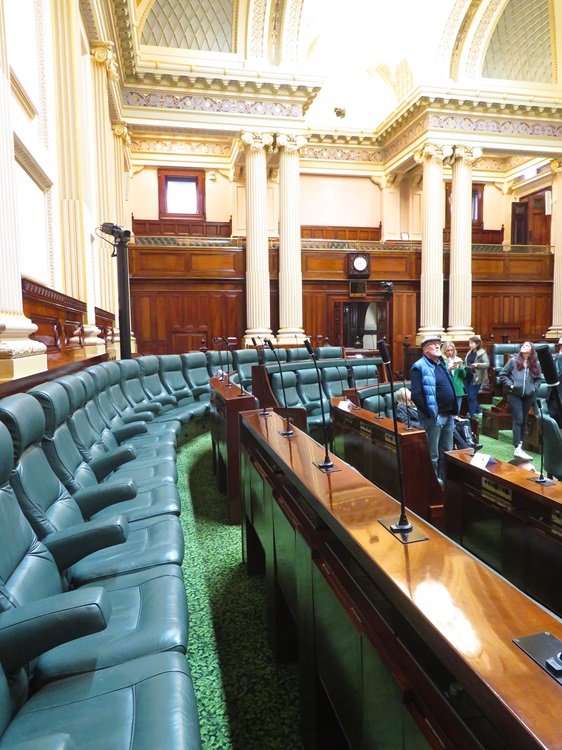 The Legislative Assembly Chamber - Parliament of Victoria