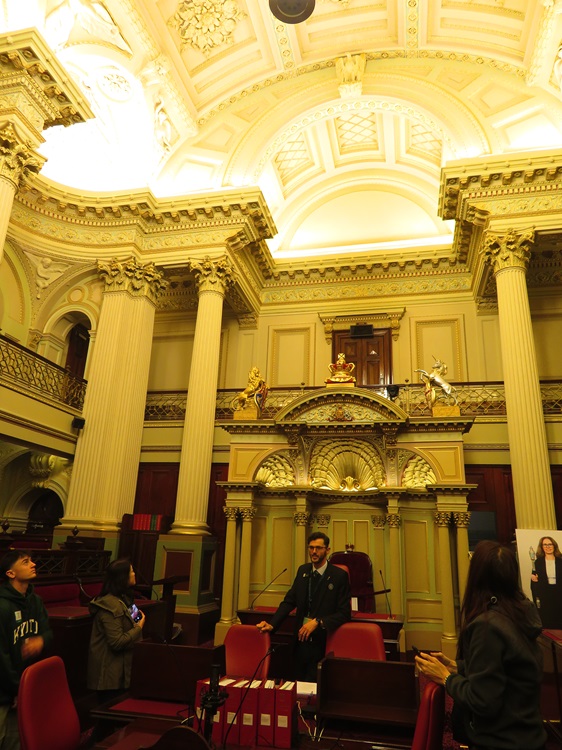 The Legislative Council Chamber - Parliament of Victoria
