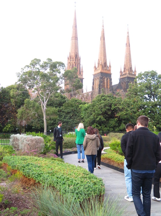 The Rear gardens - Parliament of Victoria
