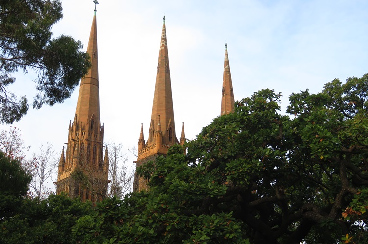 The Rear gardens - Parliament of Victoria