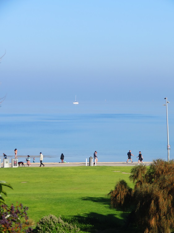 Water views at St Kilda, Melbourne