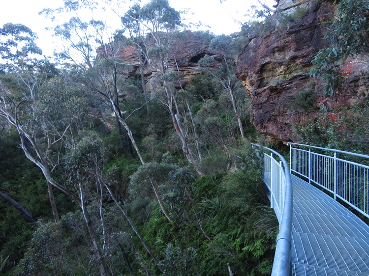 Bridge views on the Grand Cliff Top Walk.