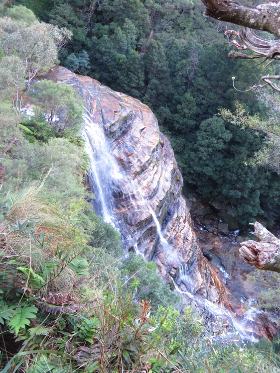 Bridal Veil Falls on the Grand Cliff Top Walk.