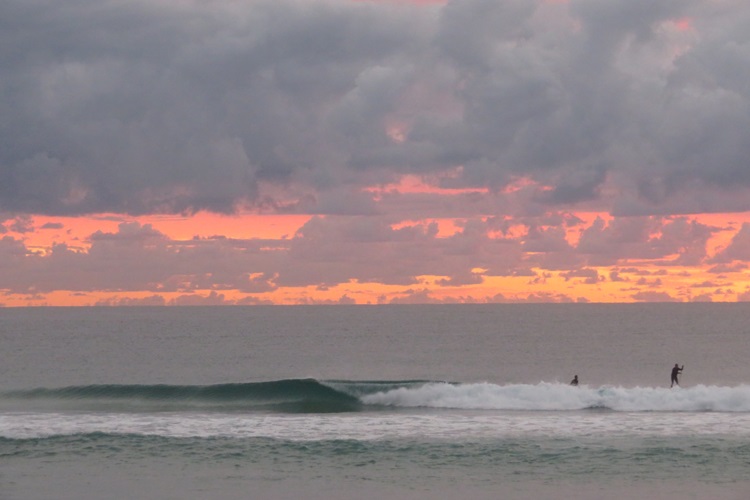 Sunrise walk on the Gold Coast, Queensland