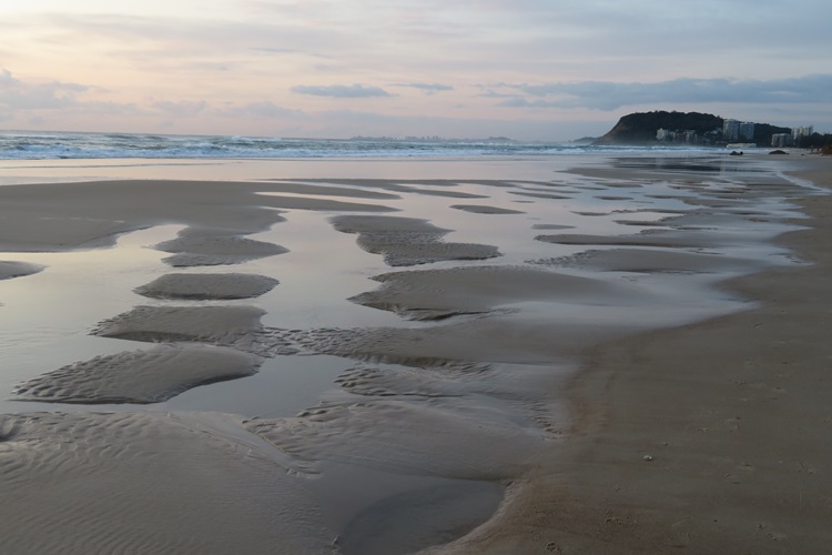 Sunrise walk on the Gold Coast, Queensland