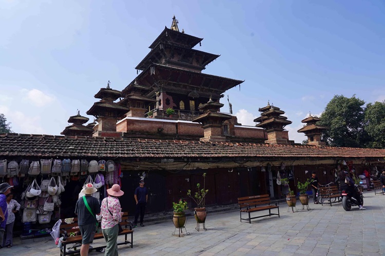 Pagodas in the Square, Kathmandu. Photo: The Husband