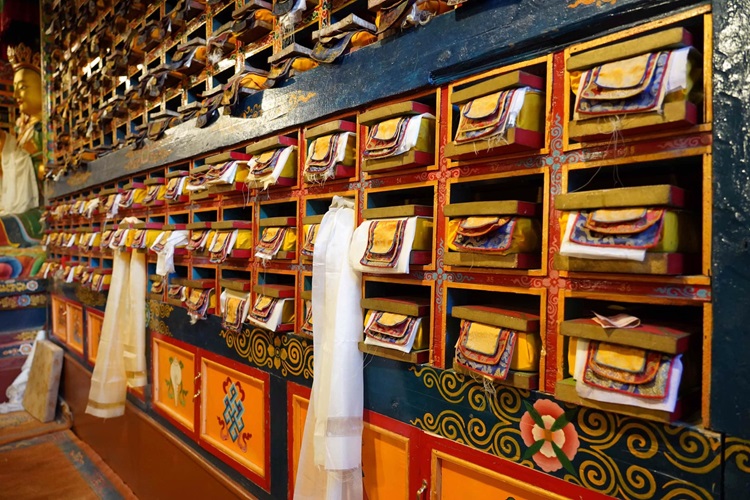 The monastery's library inside the monastery in Khumjung