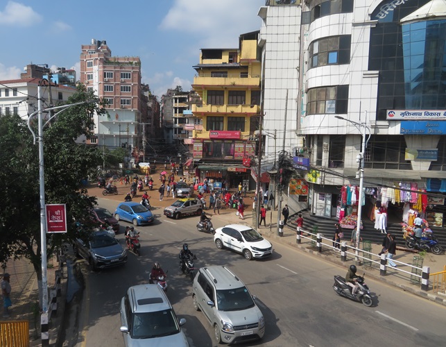 Street Scene in Kathmandu, Nepal