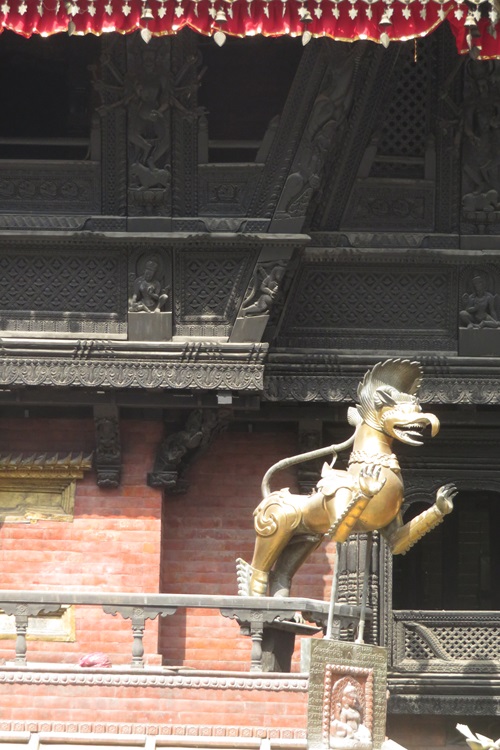 Neighbourhood temples in Kathmandu. 