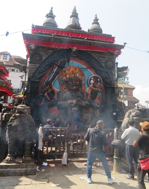 It's all so different Kathmandu. 