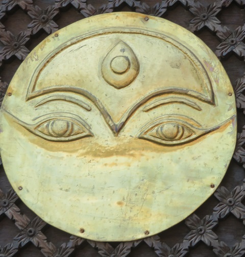 Stunning symbols in Kathmandu. 