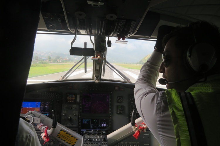 Take off from Ramechap airport