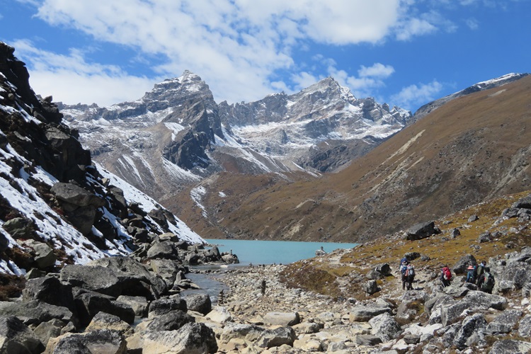 Gokyo Lakes in the Himalayas